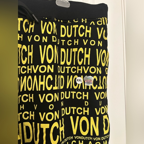 NWT Von Dutch Logo Sweatpants - Picture 2 of 6
